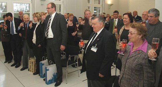 Im Rathaus empfangen (Foto: Bergmann)