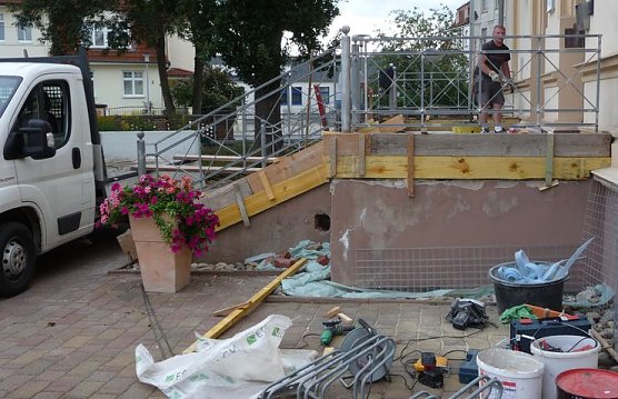 Marode Treppe (Foto: nnz) Marode Treppe (Foto: nnz)