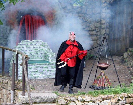 Teufel in Thale (Foto: privat) Teufel in Thale (Foto: privat)