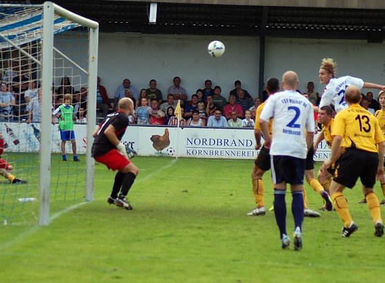 Das Siegtor gegen Mühlhausen (Foto: Olaf Dobrzykowsky) Das Siegtor gegen Mühlhausen (Foto: Olaf Dobrzykowsky)