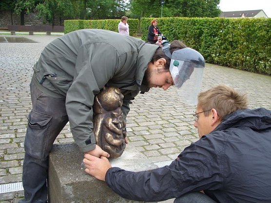Vorbereitungen laufen (Foto: I. Gast) Vorbereitungen laufen (Foto: I. Gast)