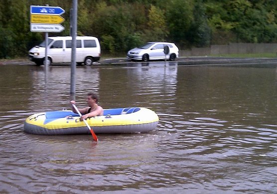 Unterwegs in Bleicherode (Foto: Martin Hartung)