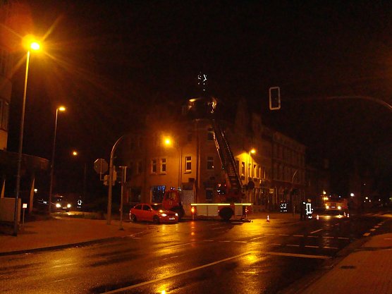 Aufr&auml;umen an der Kreuzung (Foto: privat)