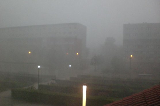 Unwetter &uuml;ber Nordhausen (Foto: M. Jendricke)