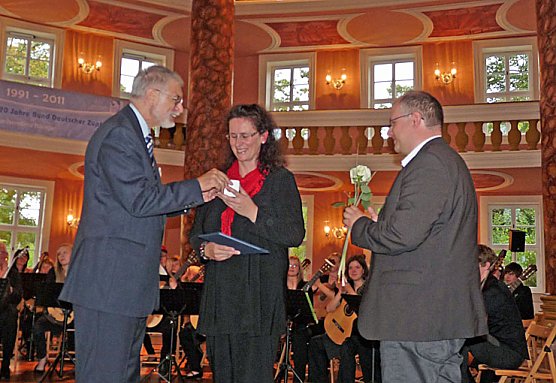 Musikalisches Engagement geehrt (Foto: Karl-Heinz Herrmann)