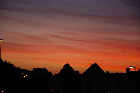 Der Himmel &uuml;ber Nordhausen (Foto: nnz-City Scout Sven G&auml;mkow)