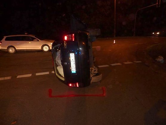 Crash auf der Kreuzung (Foto: privat)