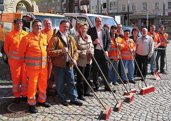 Aufstellung für den Fotograf (Foto: psv) Aufstellung für den Fotograf (Foto: psv)