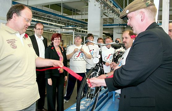 Historischer Moment (Foto: Hellberg)