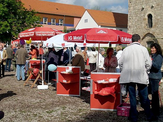 Der 1. Mai in Nordhausen (Foto: nnz)