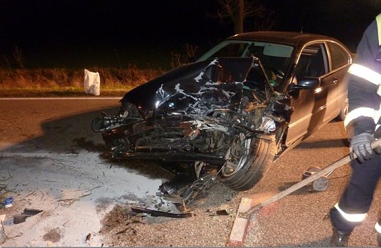 Frontalcrash (Foto: privat)