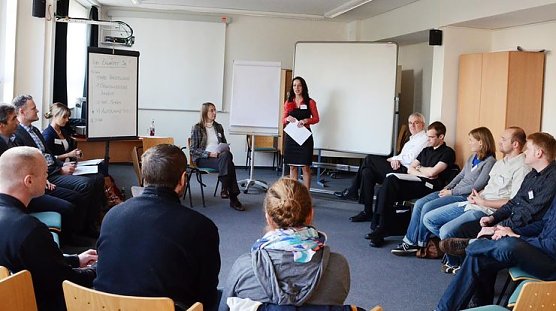 Gr&uuml;nder trafen sich  (Foto: FHN)