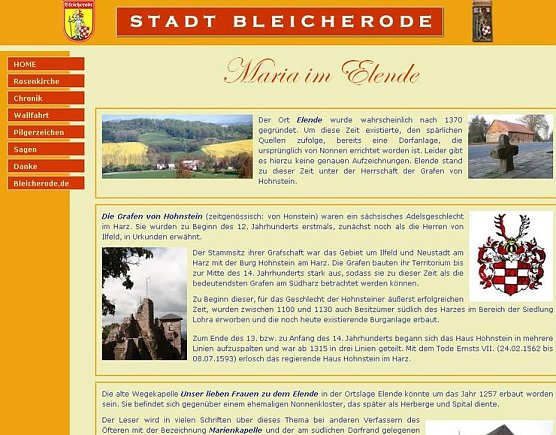 So sieht die neue Seite aus (Foto: privat)