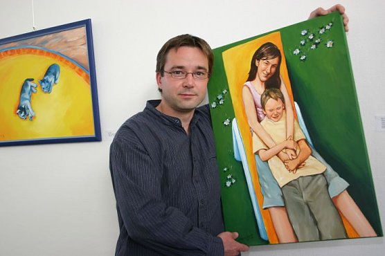 K&uuml;nstler und Werk (Foto: KSK)