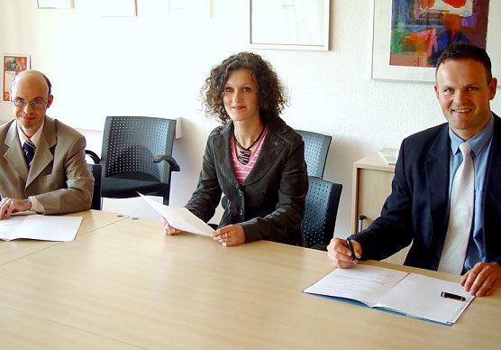 Unterschrieben für den richtigen Geschmack (Foto: FHN) Unterschrieben für den richtigen Geschmack (Foto: FHN)