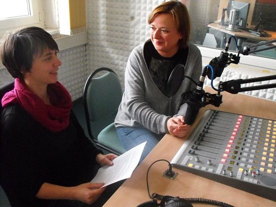 Steffi Mayer im Gespräch mit Sandra Witzel (Foto: OKN) Steffi Mayer im Gespräch mit Sandra Witzel (Foto: OKN)