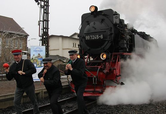 Mit Volldampf zur 12. Auflage (Foto: J. Piper)