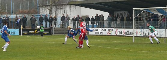 F&uuml;hrung zur Halbzeit (Foto: nnz)