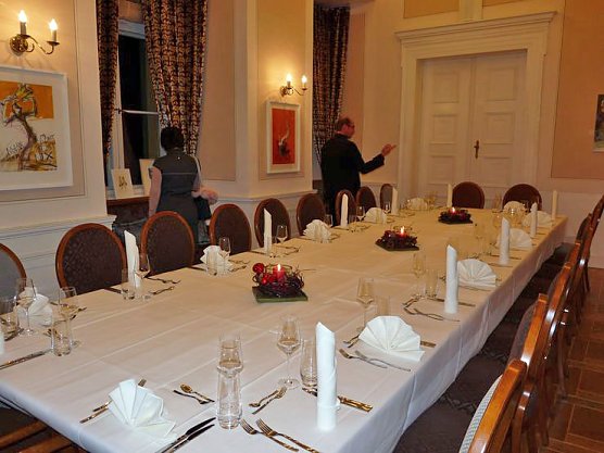 Kulinarik und Kunst (Foto: Karl-Heinz Herrmann)