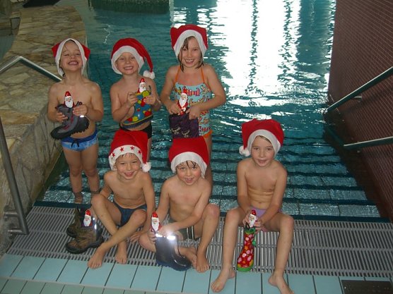 Nikolaus im Badehaus (Foto: privat) Nikolaus im Badehaus (Foto: privat)