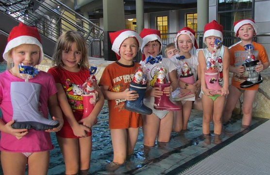 Nikolaus im Wasser (Foto: privat) Nikolaus im Wasser (Foto: privat)