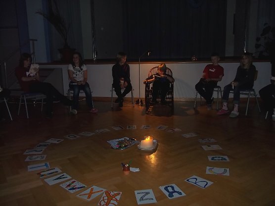 Lesenacht in Heringen (Foto: privat) Lesenacht in Heringen (Foto: privat)