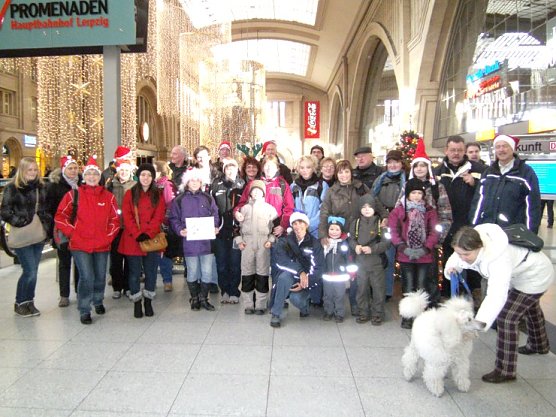 In Leipzig "abgetaucht" (Foto: privat) In Leipzig "abgetaucht" (Foto: privat)