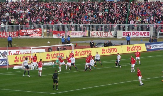 Am Ende gewann Bayern 4:0 (Foto: nnz)