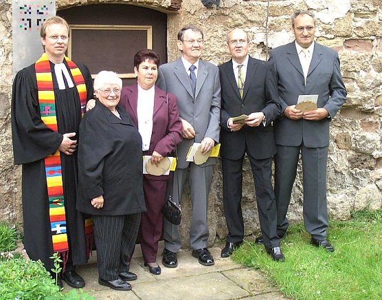 Konfirmanden (Foto: B&uuml;ttner)