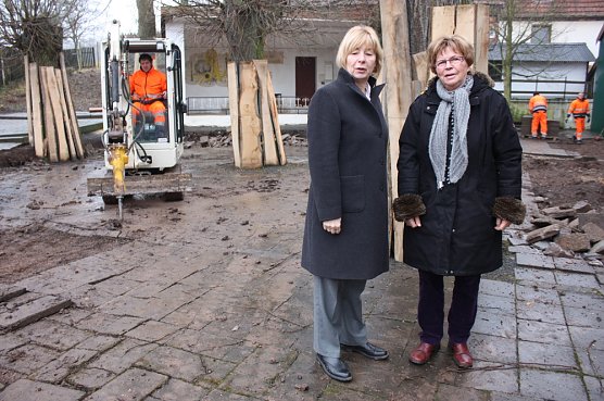 Platz-Termin (Foto: privat)