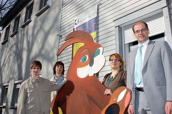 Osterhase in Holz (Foto: privat)