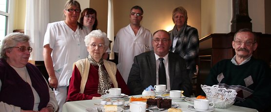 Besuch in der Neanderklinik (Foto: privat) Besuch in der Neanderklinik (Foto: privat)