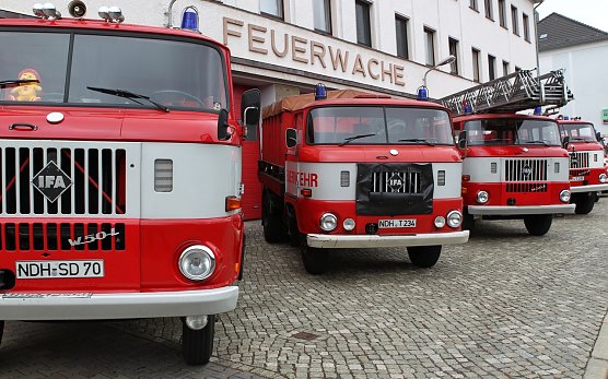 Oldtimer aufgestellt (Foto: nnz)