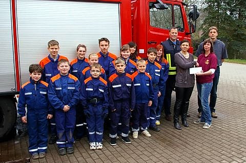 Scheck übergeben (Foto: privat) Scheck übergeben (Foto: privat)