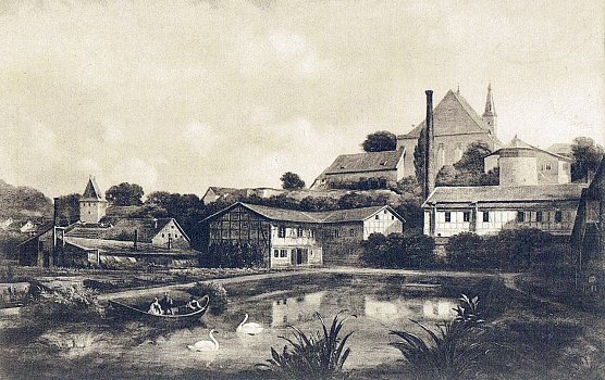 Die Reproduktion als Postkarte (Foto: privat) Die Reproduktion als Postkarte (Foto: privat)