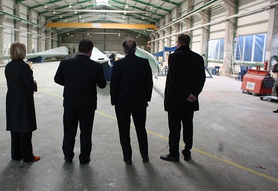 Betrieb besichtigt (Foto: privat) Betrieb besichtigt (Foto: privat)