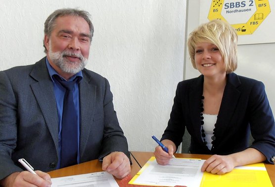 Unterschrieben (Foto: privat)