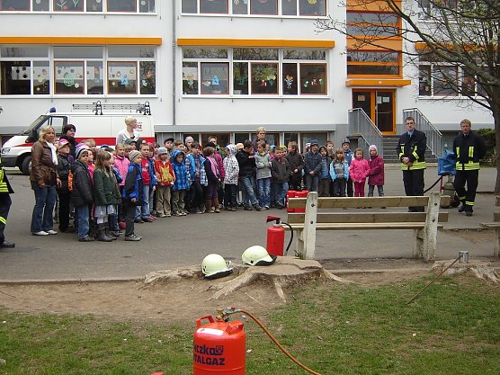 Brandschutz im Stundenplan (Foto: privat)