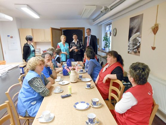 Besuch bei der Tafel in Nordhausen (Foto: privat)