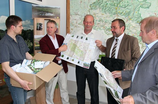 Karte im &Uuml;berblick (Foto: J. Piper)