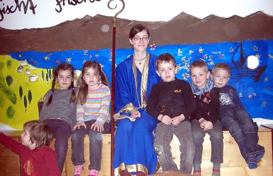 Petrus zu Besuch (Foto: privat) Petrus zu Besuch (Foto: privat)