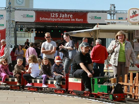 Bahnhofsfest in Nordhausen (Foto: HSB)