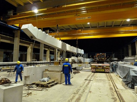 Blick in die Produktionshalle (Foto: HABAU) Blick in die Produktionshalle (Foto: HABAU)