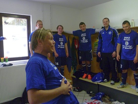 Feier in der Kabine (Foto: privat)