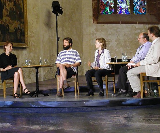 Diskussion in der Blasii-Kirche in Nordhausen (Foto: Kühn) Diskussion in der Blasii-Kirche in Nordhausen (Foto: Kühn)
