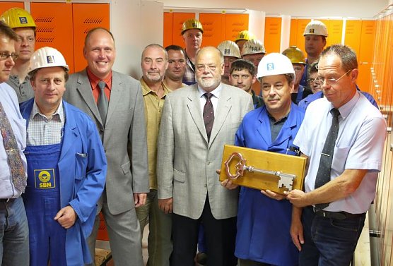 Neue Kaue bei Schachtbau Nordhausen GmbH (Foto: SBN)