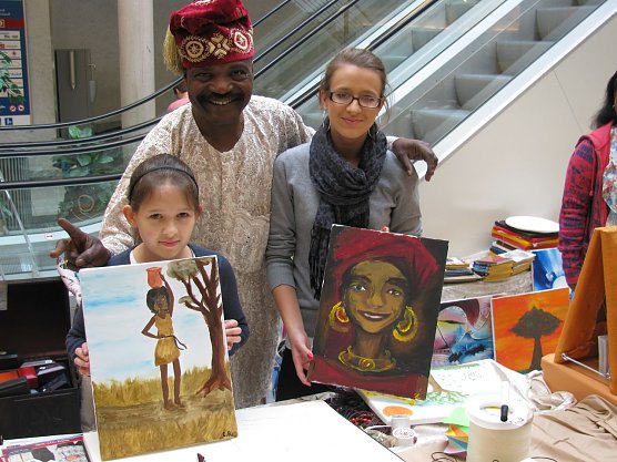 Afrika in der Südharz-Galerie (Foto: privat) Afrika in der Südharz-Galerie (Foto: privat)