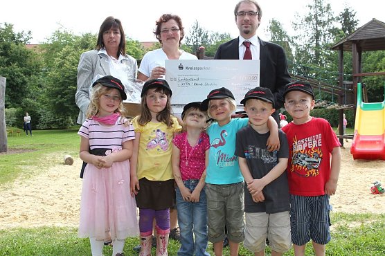 Freude im Kindergarten (Foto: Maximator GmbH)
