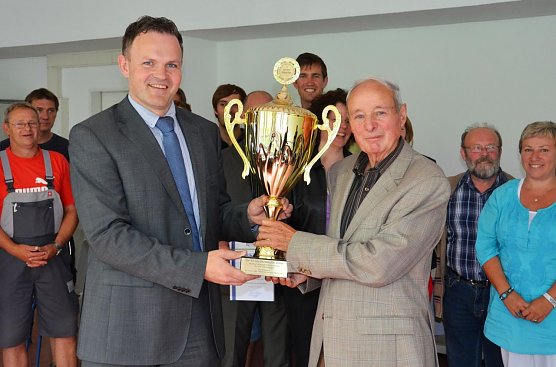 Otto Braune verabschiedet (Foto: FHN)