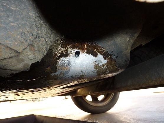 Angebohrt (Foto: nnz)